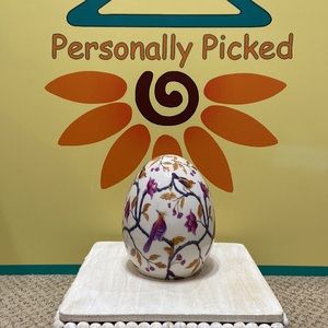 Concepts Floral Egg With Birds